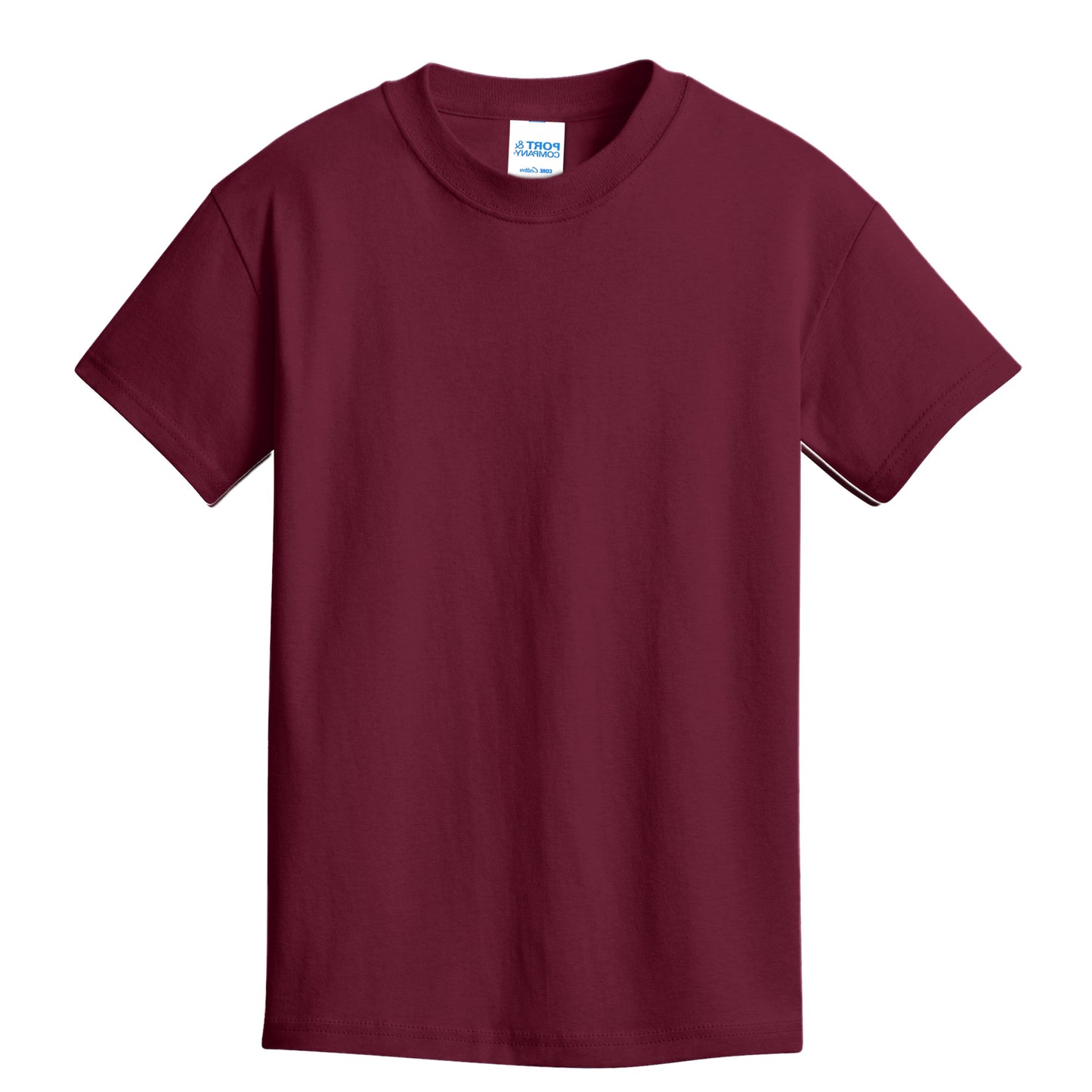 Unisex Youth Core Cotton Tee - 100% Cotton Port & Company® (PC54Y)