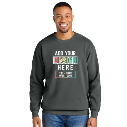 Custom Printed Comfort Colors ® Ring Spun Crewneck Sweatshirt (1566)