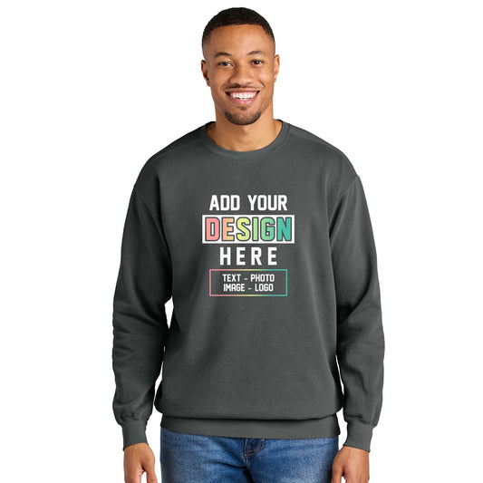 Custom Printed Comfort Colors ® Ring Spun Crewneck Sweatshirt (1566)