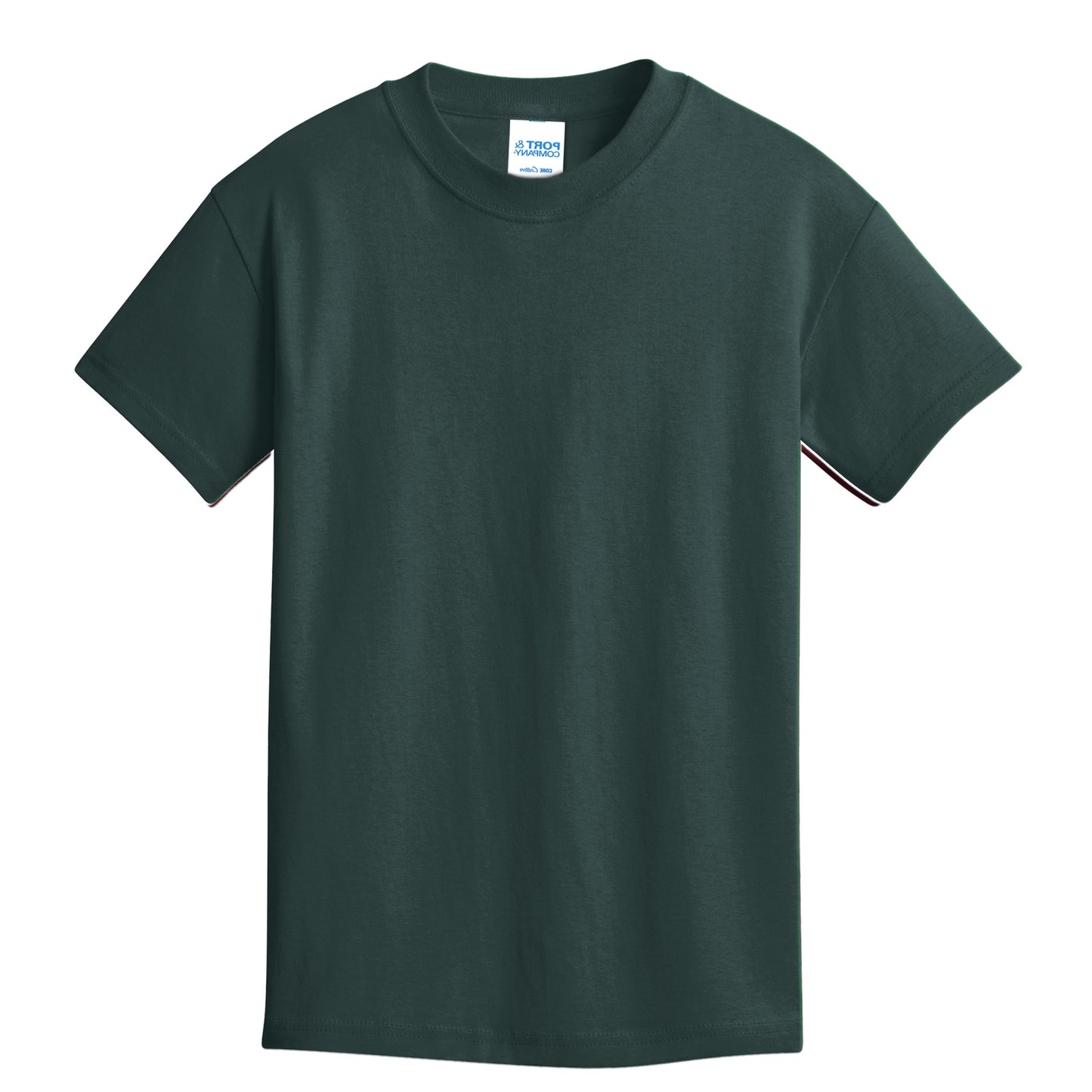 Unisex Youth Core Cotton Tee - 100% Cotton Port & Company® (PC54Y)