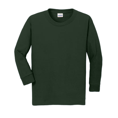 Youth Long Sleeve Tee 100% Cotton - Gildan Heavy Cotton® (5400B)