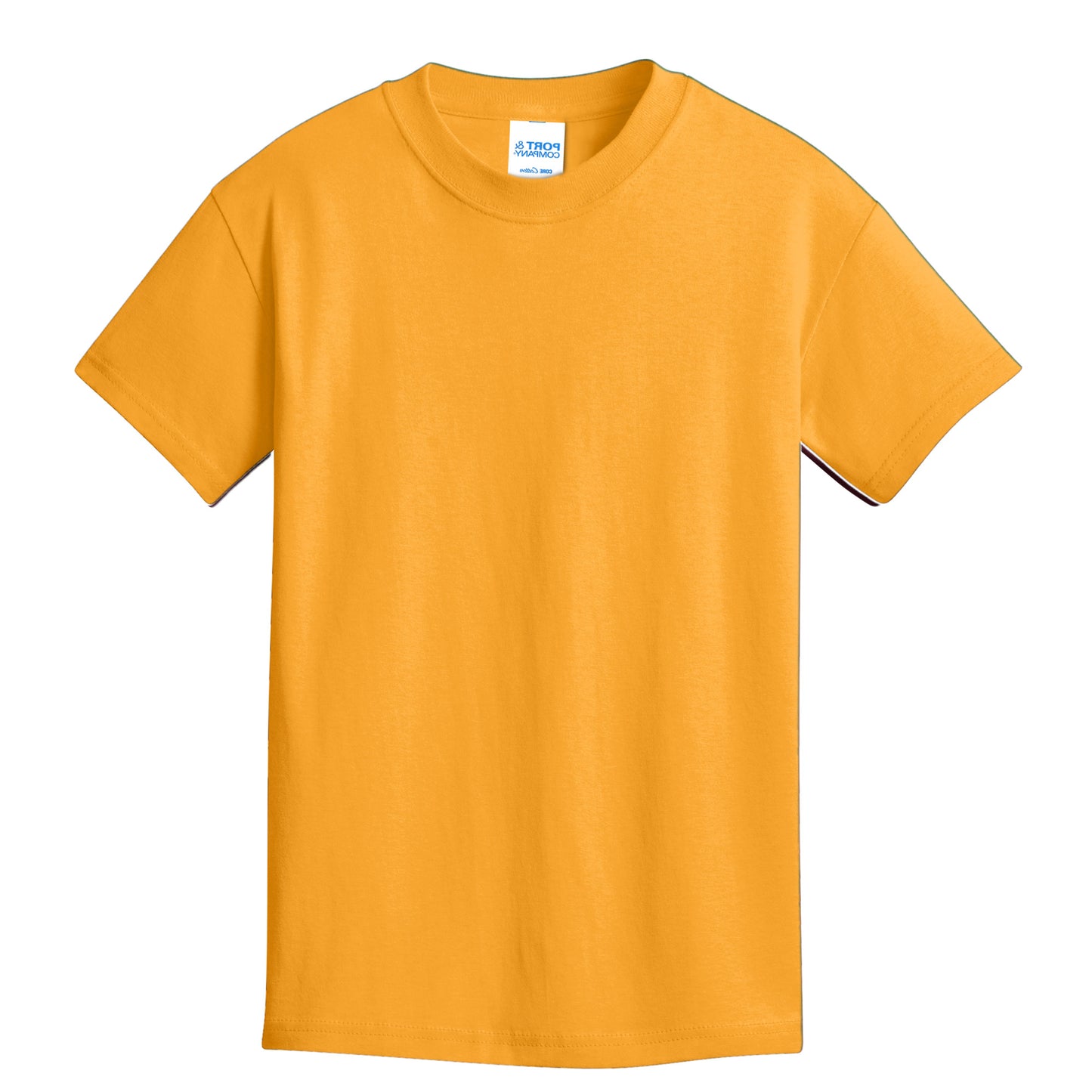 Unisex Youth Core Cotton Tee - 100% Cotton Port & Company® (PC54Y)
