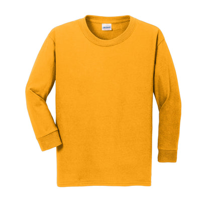 Youth Long Sleeve Tee 100% Cotton - Gildan Heavy Cotton® (5400B)
