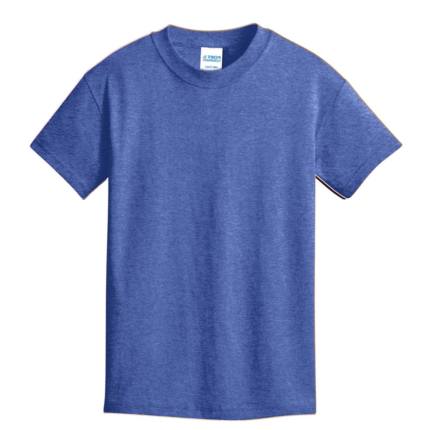 Unisex Youth Core Cotton Tee - 100% Cotton Port & Company® (PC54Y)
