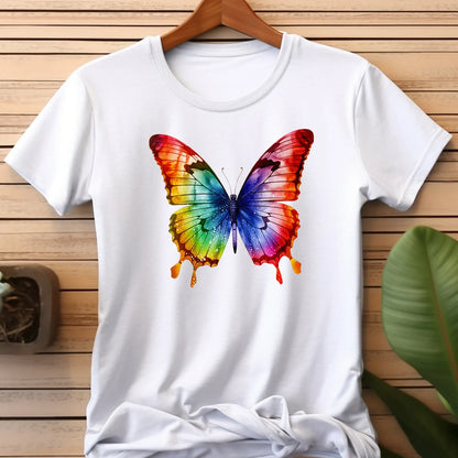 Butterfly Rainbow Shirt, Positive Shirt, Kindness Shirt, Butterfly ,LGBT Shirt, Pride Shirt, Trans Pride,Gay Pride Awareness