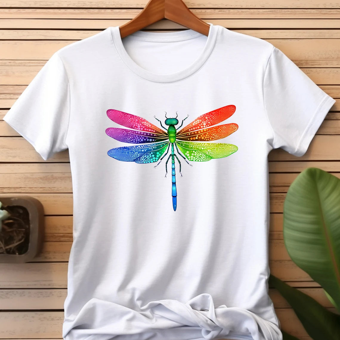 Dragonfly Rainbow Shirt, Positive Shirt, Lucky Shirt, Dragonfly lover gift, LGBT Shirt, Pride Shirt, Trans Pride,Gay Pride Awareness