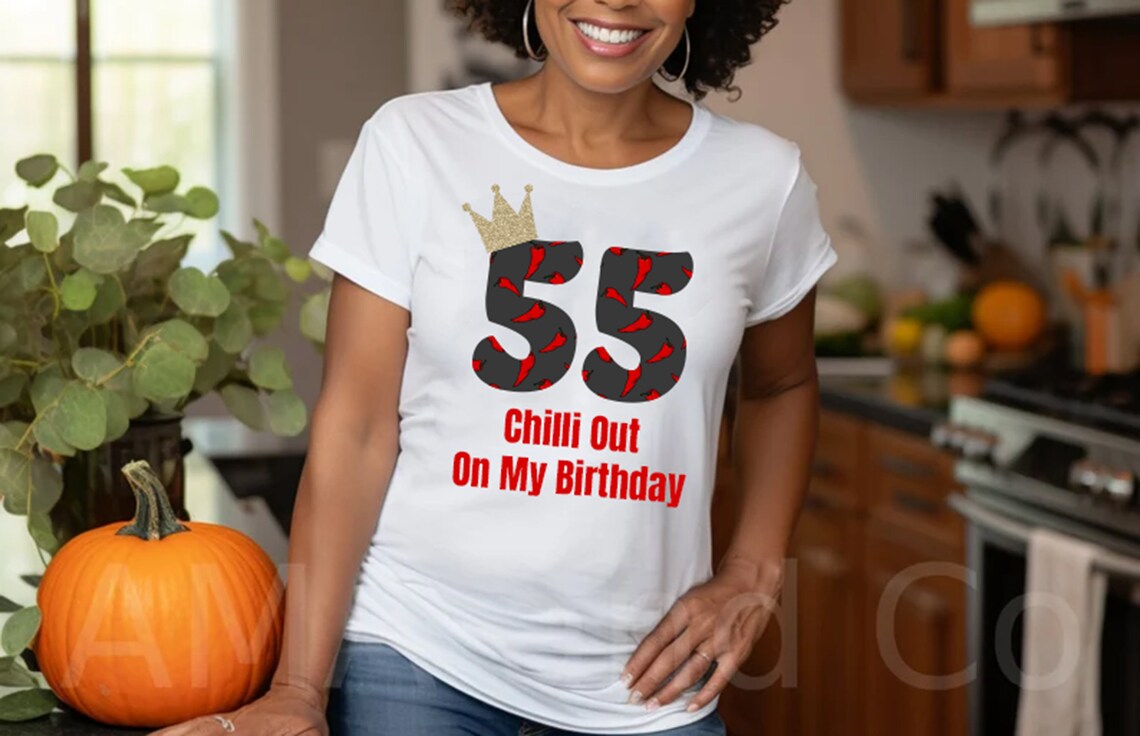Personalized Crown Adult Birthday T-shirts, Custom Birthday T-shirt, Personalized Birthday Gift, Customizable Number Birthday Shirt