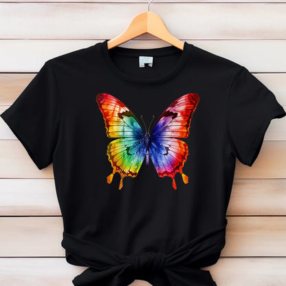 Butterfly Rainbow Shirt, Positive Shirt, Kindness Shirt, Butterfly ,LGBT Shirt, Pride Shirt, Trans Pride,Gay Pride Awareness