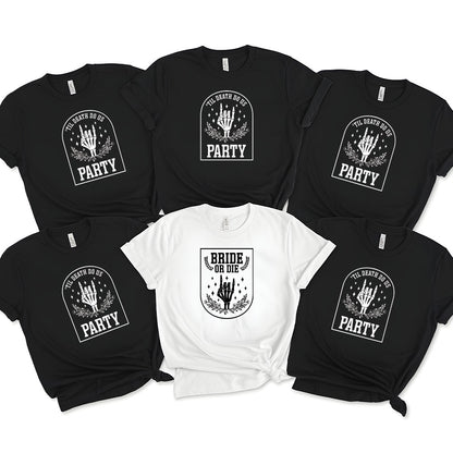 Bride or Die – ’Til Death Do Us Party Bachelorette DTF Transfer