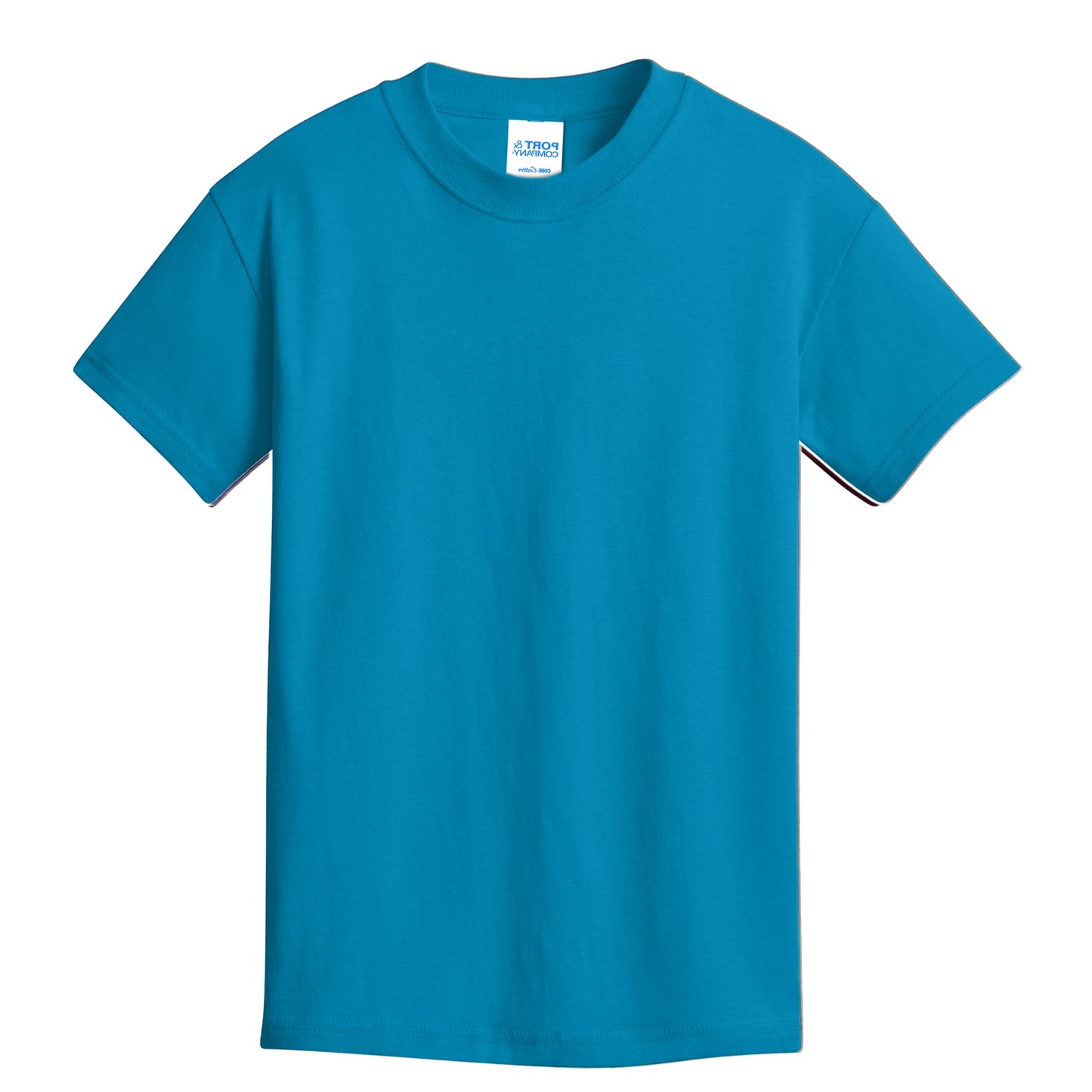 Unisex Youth Core Cotton Tee - 100% Cotton Port & Company® (PC54Y)