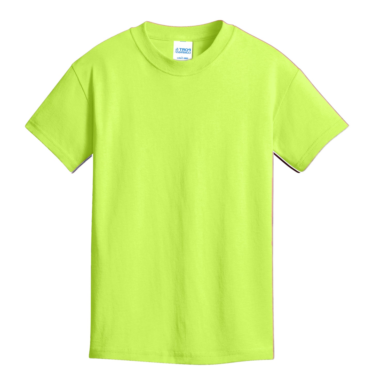 Unisex Youth Core Cotton Tee - 100% Cotton Port & Company® (PC54Y)