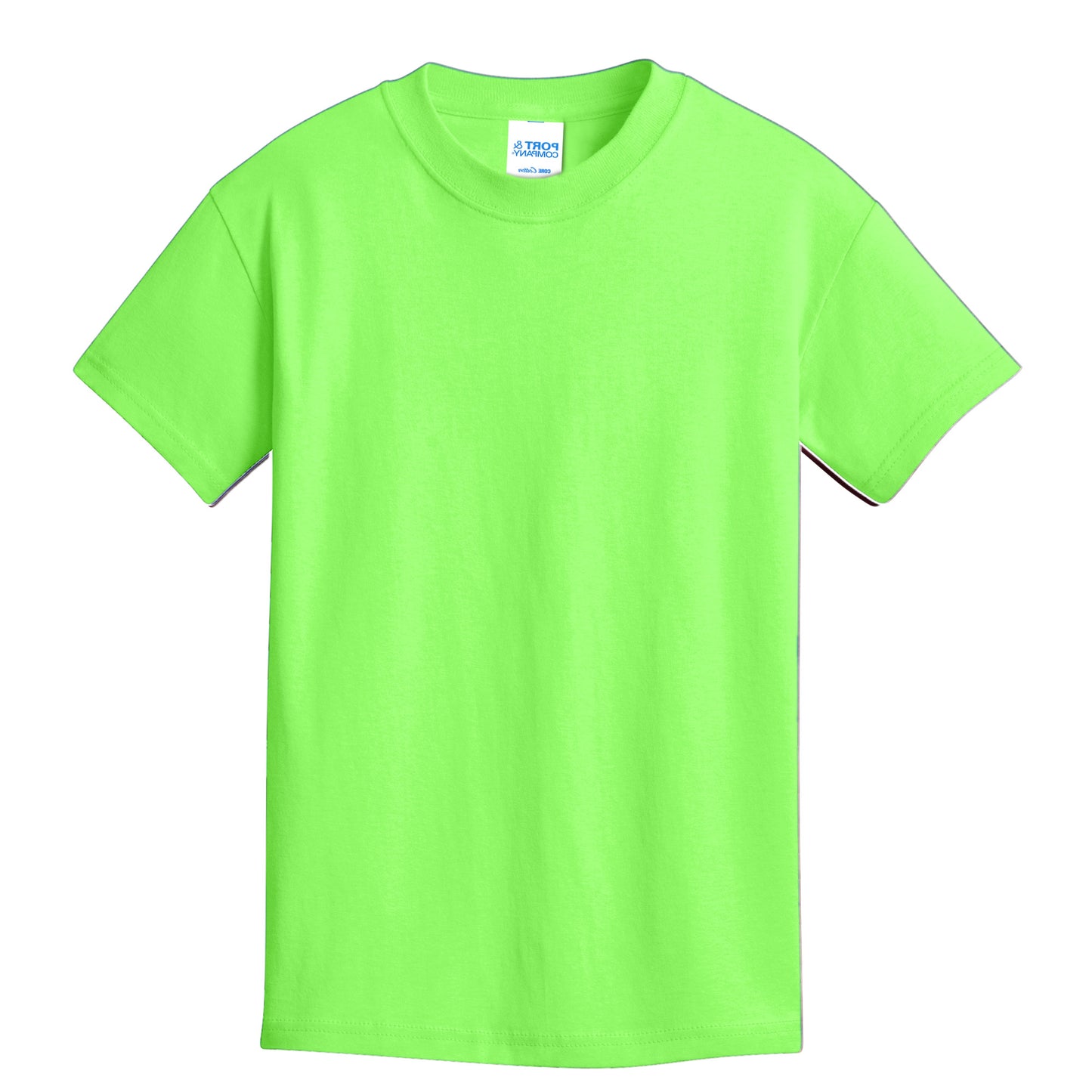 Unisex Youth Core Cotton Tee - 100% Cotton Port & Company® (PC54Y)