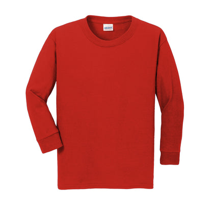 Youth Long Sleeve Tee 100% Cotton - Gildan Heavy Cotton® (5400B)