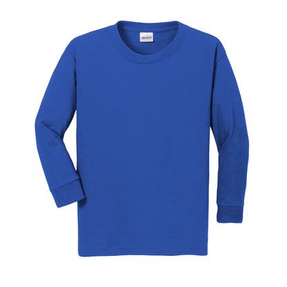 Youth Long Sleeve Tee 100% Cotton - Gildan Heavy Cotton® (5400B)