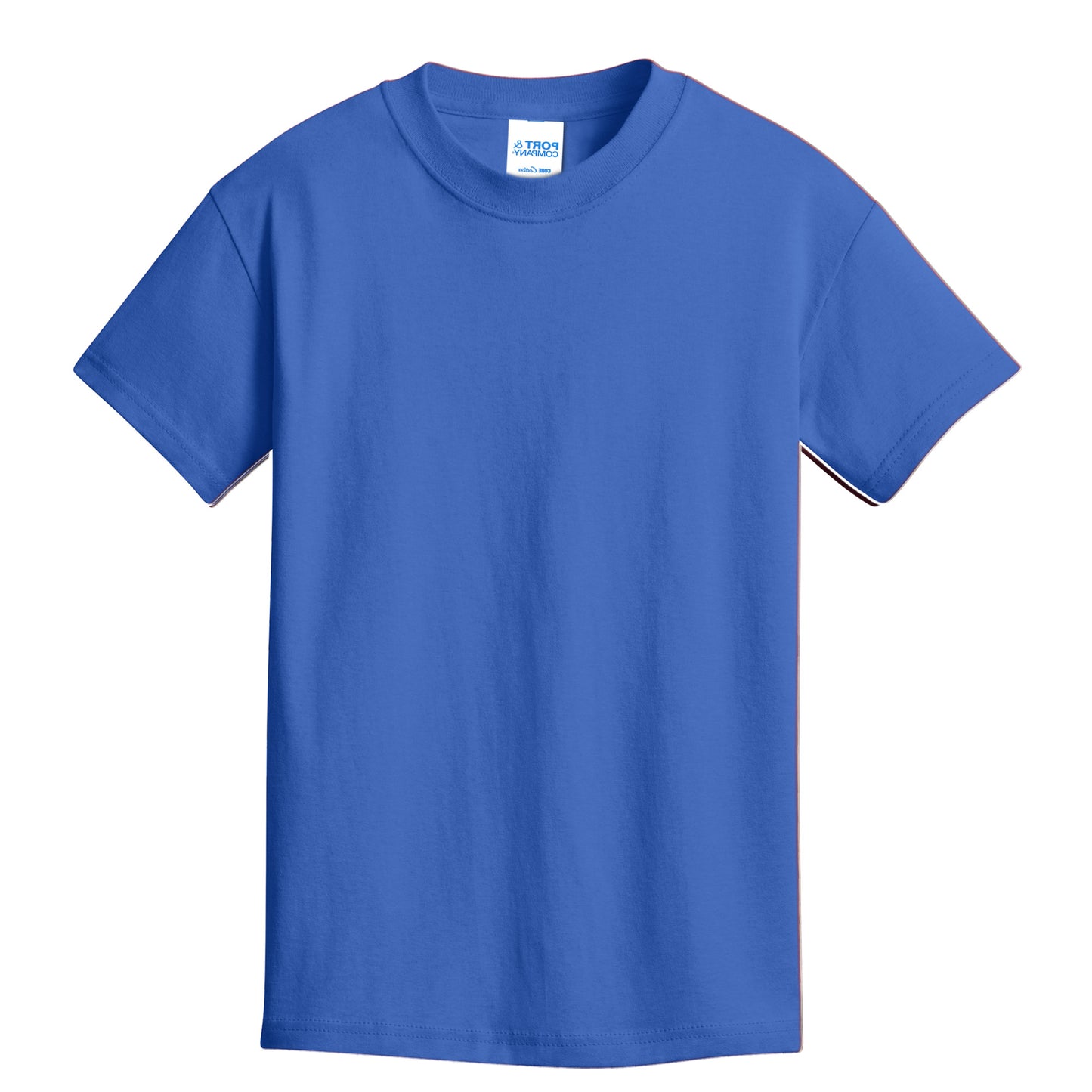 Unisex Youth Core Cotton Tee - 100% Cotton Port & Company® (PC54Y)