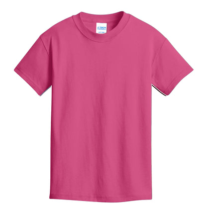 Unisex Youth Core Cotton Tee - 100% Cotton Port & Company® (PC54Y)