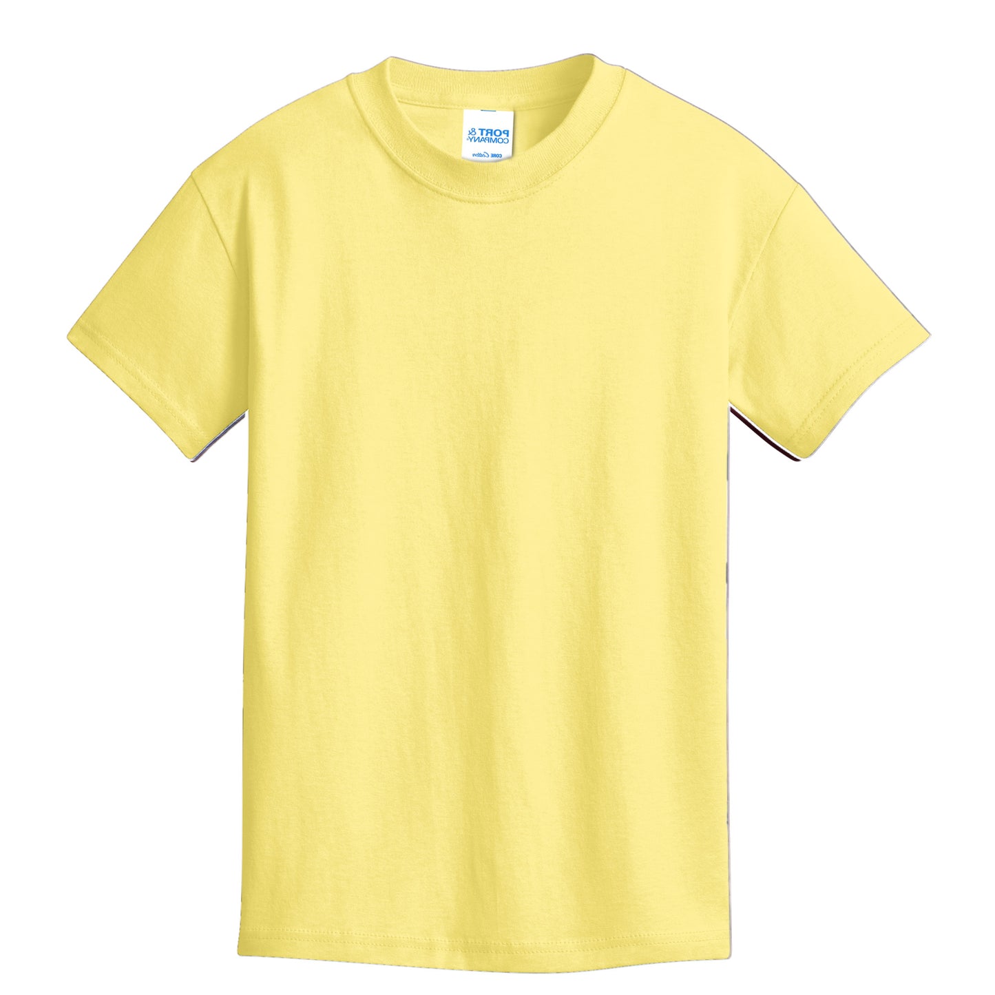 Unisex Youth Core Cotton Tee - 100% Cotton Port & Company® (PC54Y)