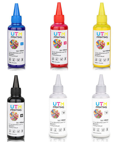 DTF Ink 100ml (3.4oz) High Quality Textile Pigment Ink