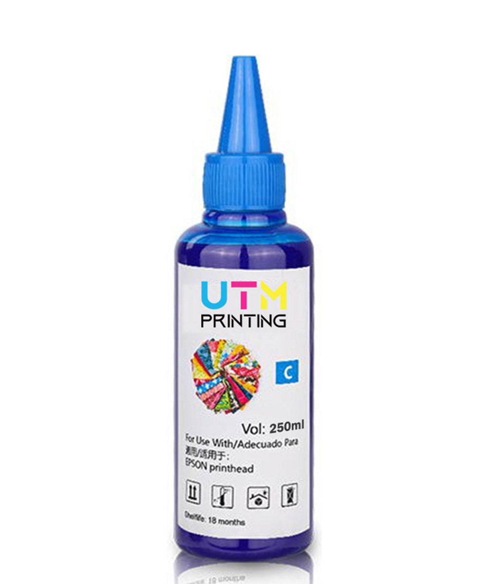 DTF Ink 250ml (8.5oz) High Quality Textile Pigment Ink