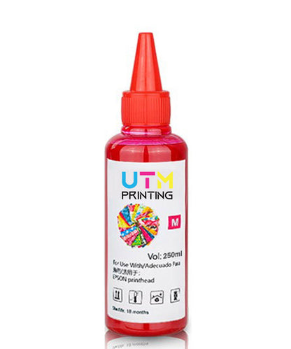 DTF Ink 250ml (8.5oz) High Quality Textile Pigment Ink